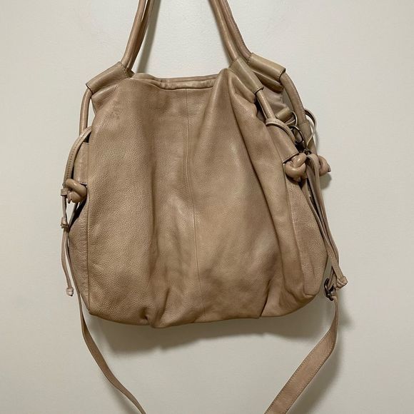 We The Free Studded Leather Savoy Tote by Free People NWT MSRP $198 - Picture 7 of 10